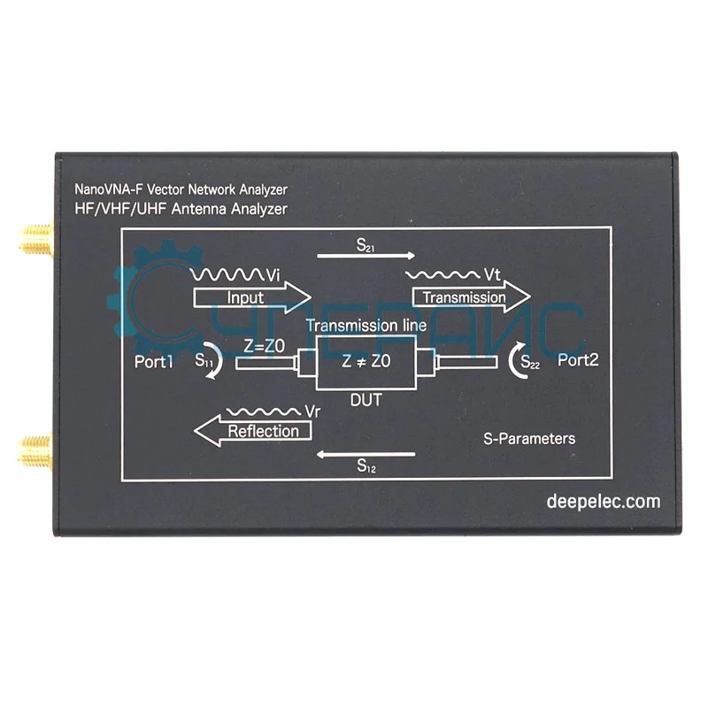 Анализатор электрических цепей DEEPELEC NanoVNA-F фото 2