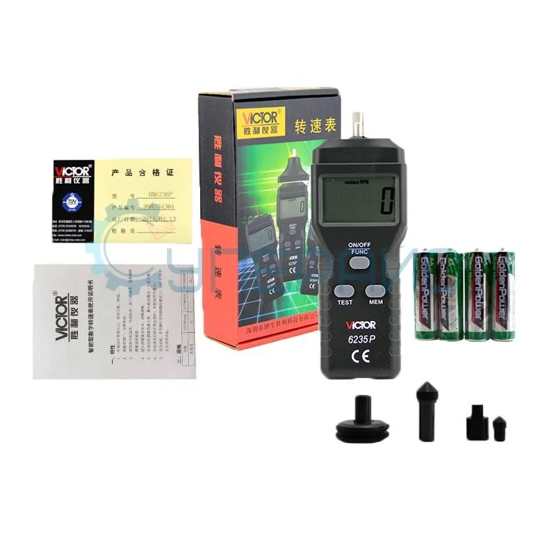 Контактный тахометр Victor VC6235P фото 4