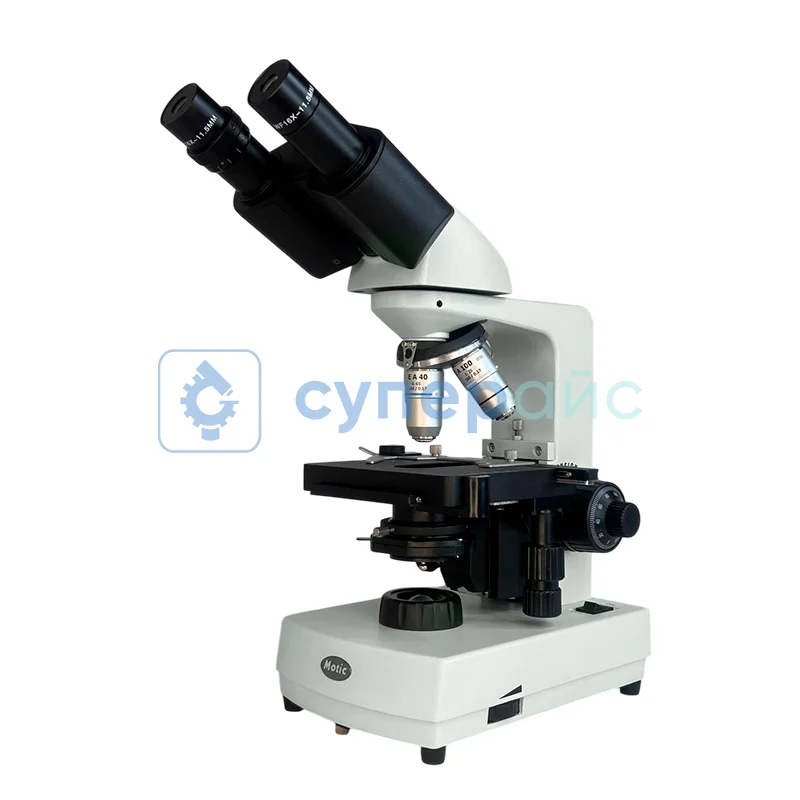Бинокулярный биологический микроскоп Motic Eco-Bino-LED Plan фото 2