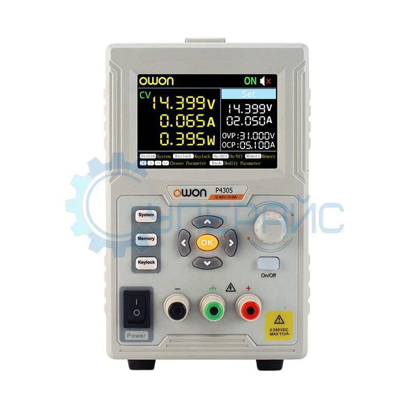 Линейный источник питания OWON P4305 фото 1