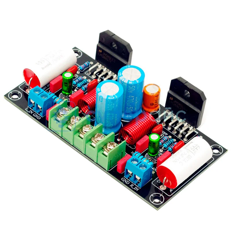 Набор для сборки усилителя звука с чипом LM3886 фото 1