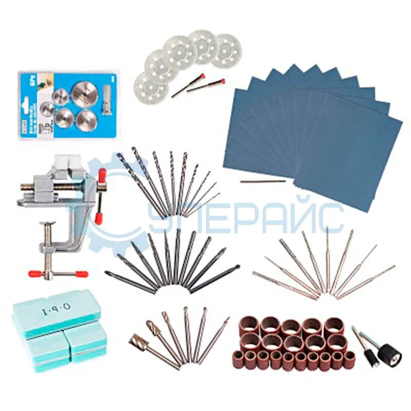 Принадлежности для мини-дрели HiLDA, 84 шт фото 1