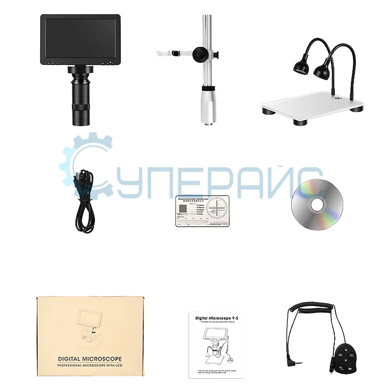 Настольный USB микроскоп ISSOMI DM9 PRO фото 2