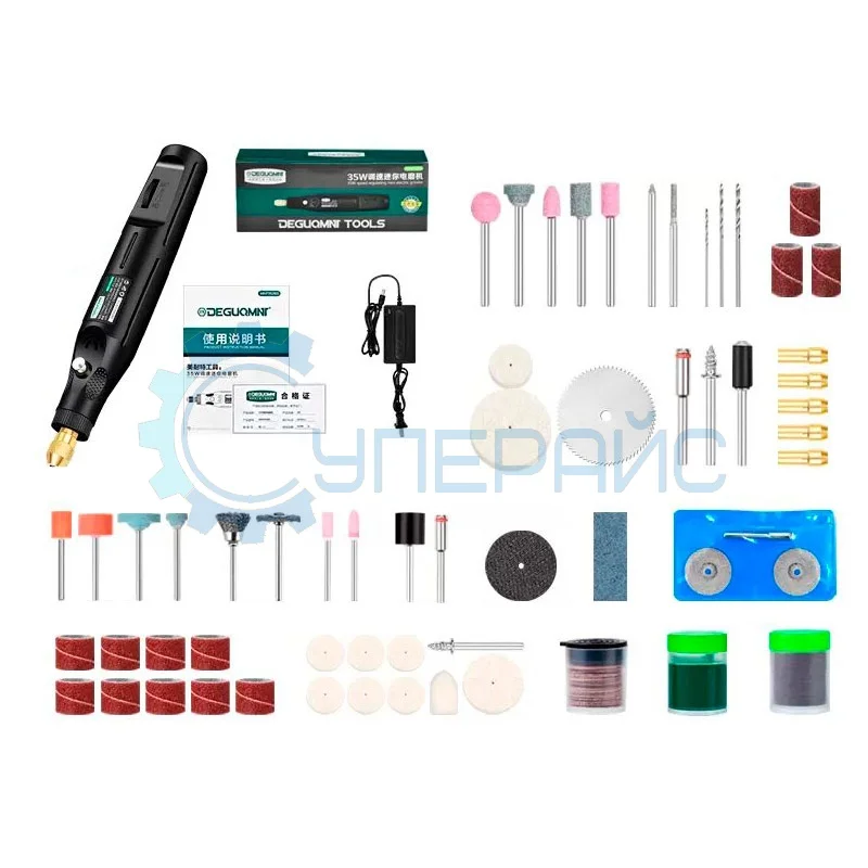 Беспроводная шлифмашинка DEGUQMNT MNT992801 фото 1