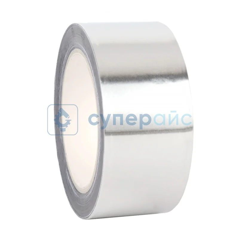Алюминиевая клейкая лента 50мм/20м фото 1