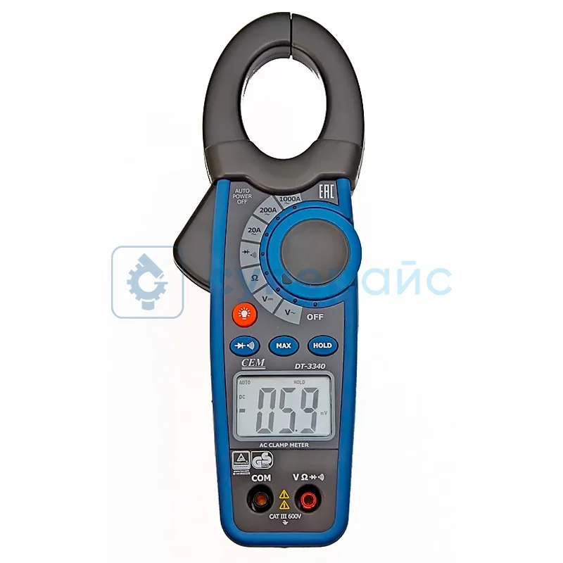 Клещи токовые CEM DT-3340 фото 1