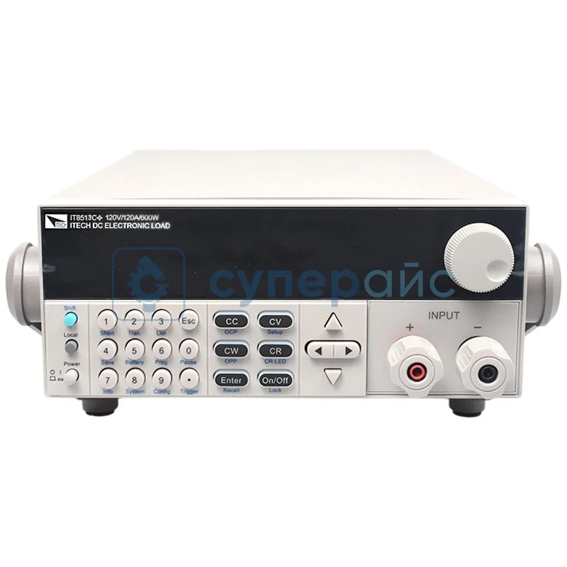 Одноканальный тестер нагрузки ITECH IT8513C+ (600W120V120A) фото 1