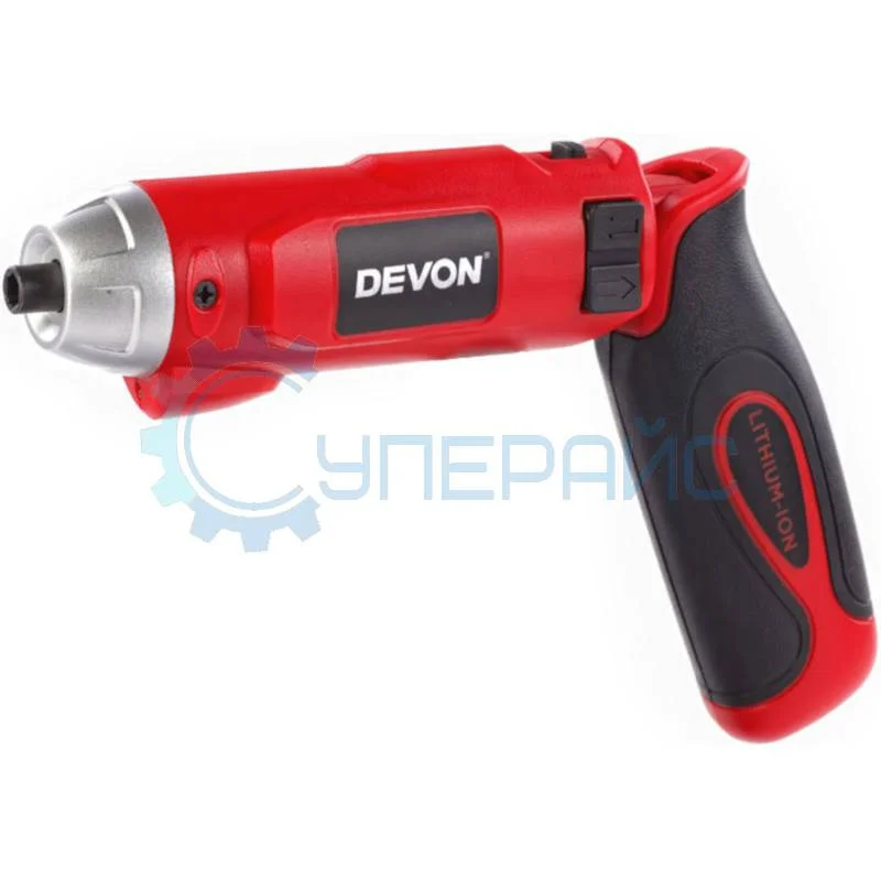 Аккумуляторная отвертка Devon 5607-Li-4 с кейсом фото 1