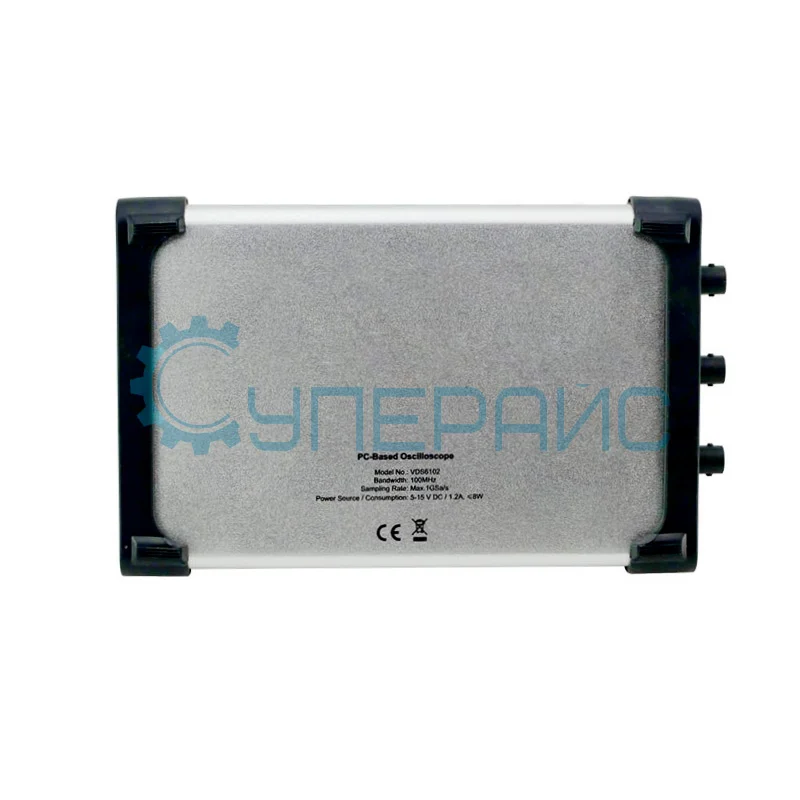 Виртуальный осциллограф OWON VDS6102 с генератором сигнала фото 1