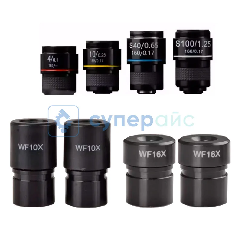 Бинокулярный микроскоп SAGA XSP-003 с камерой 2 Мп, WI-FI интерфейсом фото 5