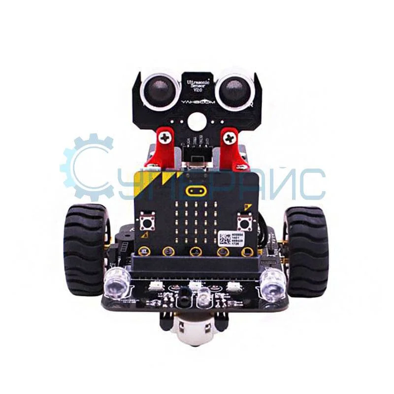 Программируемый робот-конструктор Yahboom micro:bit Smart Robot Car фото 3