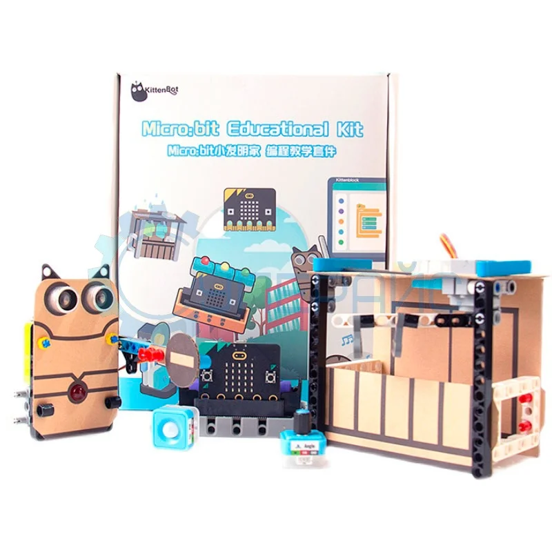 Набор для сборки KittenBot Educational Kit micro:bit v2.0 фото 1