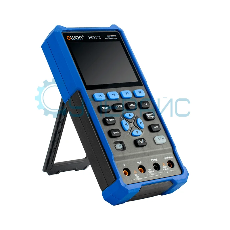 Осциллограф переносной OWON HDS272S (2 канала, 70 МГц) 3 в 1 с генератором сигналов фото 1