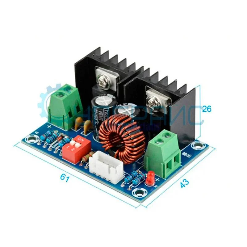 Понижающий DC-DC XH-M405 с внешним потенциометром фото 6