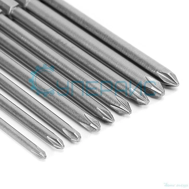 Комплект крестовых бит BROPPE PH 9 шт фото 4