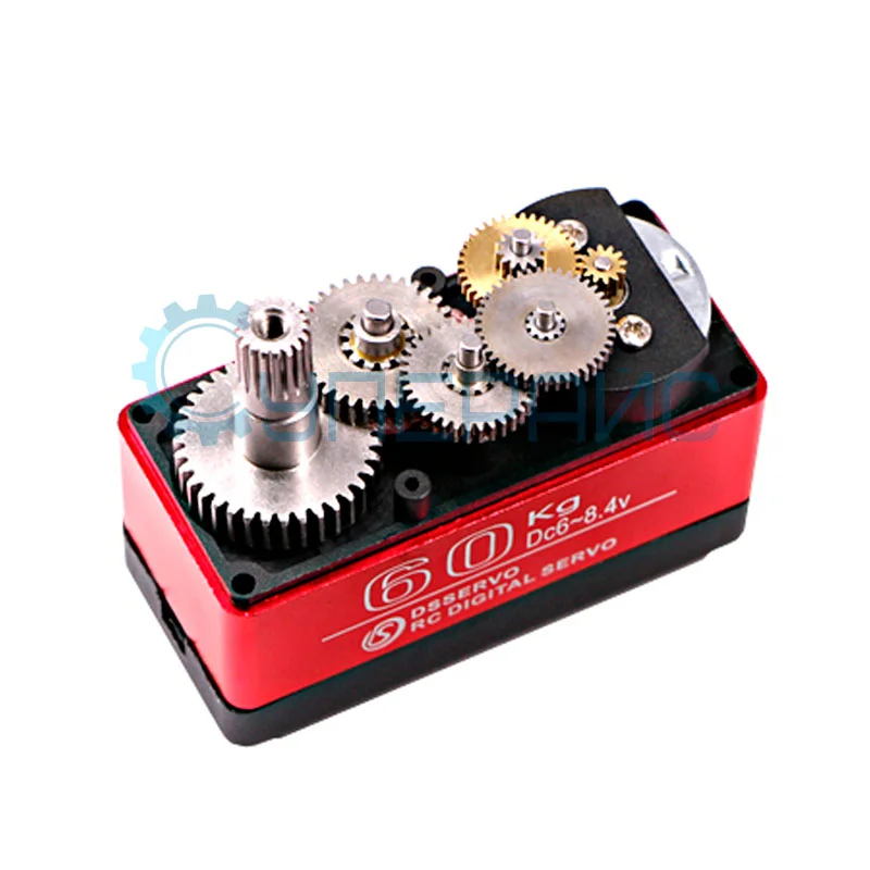 Сервомотор DSSERVO DS5160 (360°, 60 кг*с*см) фото 2