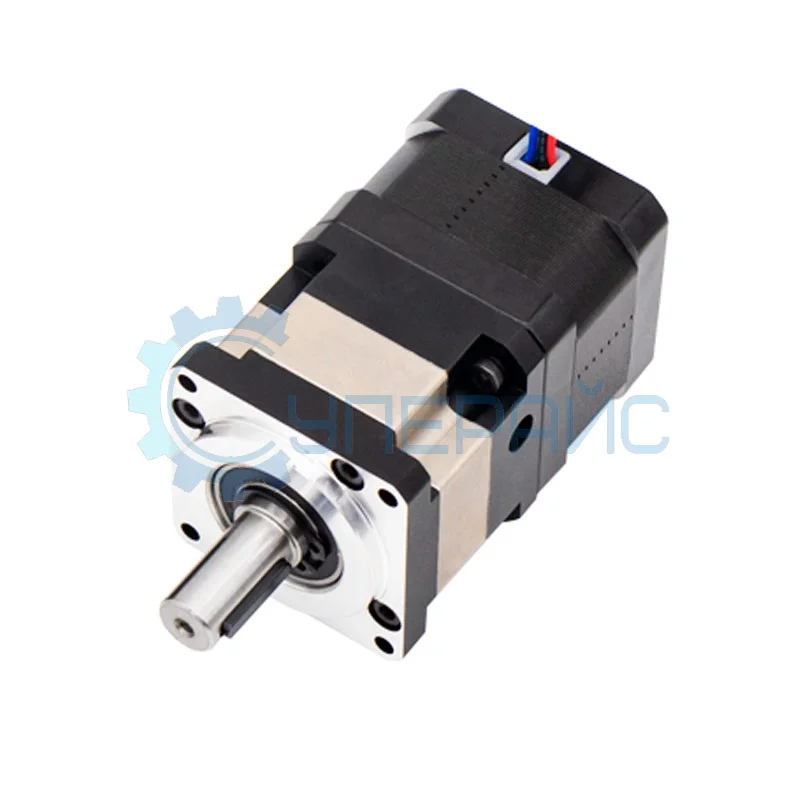 Высокоточный шаговый двигатель с планетарным редуктором в квадратном корпусе UMot 42HSC1409 (1:40) фото 1