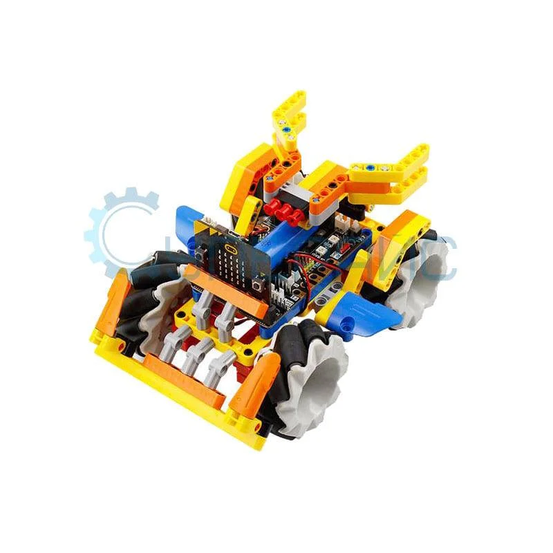 Робот-конструктор на меканум-колесах micro:bit Yahboom Omni:bit фото 3