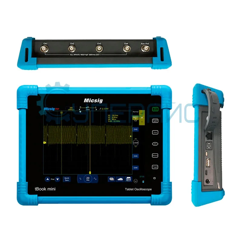 Осциллограф Micsig ATO1104 Plus для автомобильной диагностики фото 3