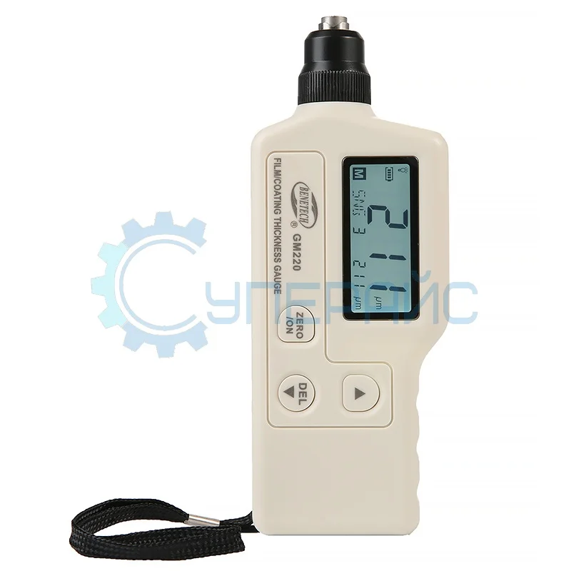 Толщиномер Benetech GМ220 с принципом магнитной индукции фото 1