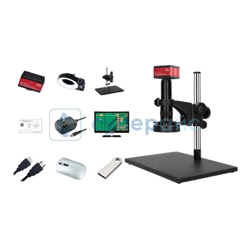 Цифровой микроскоп Wishtech 2KSE с монитором фото 1