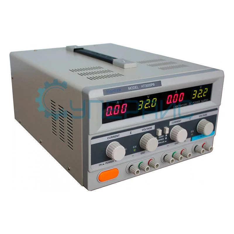 Трехканальный линейный источник питания Hantek HT3005PB (30В, 5А) фото 2