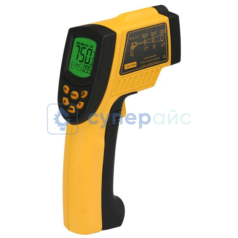 Профессиональный пирометр SMART SENSOR AR852B+ фото 2