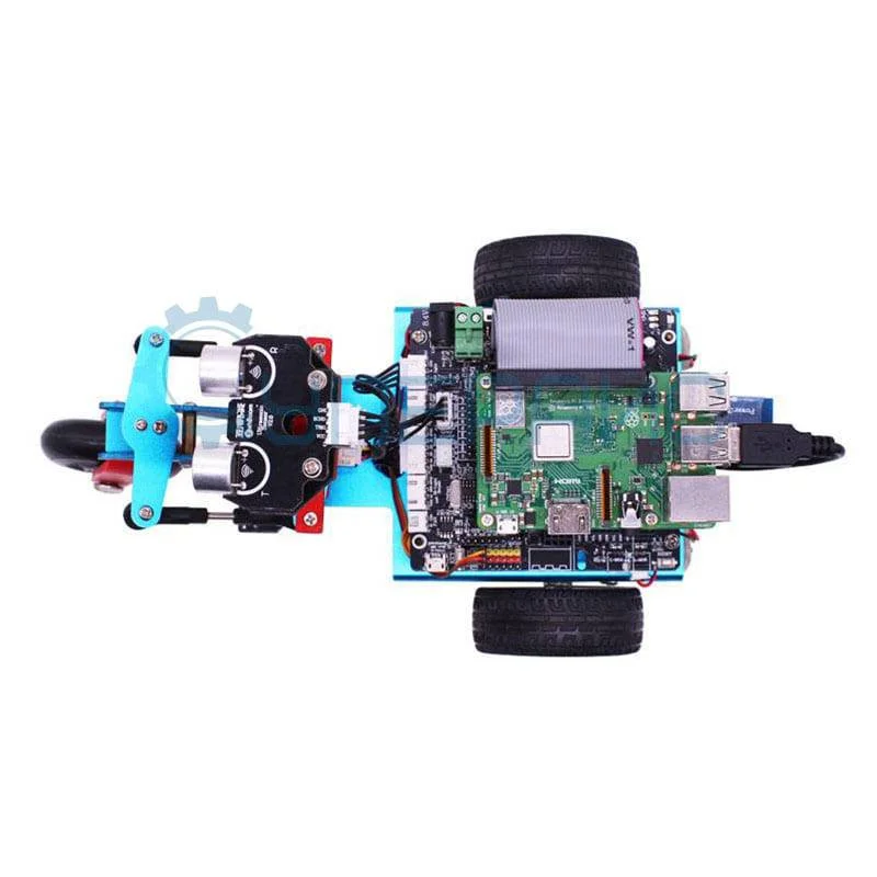 Робототехнический конструктор Yahboom Raspberry Pi 4 Model B 4 GB RAM TrikeBot car фото 3