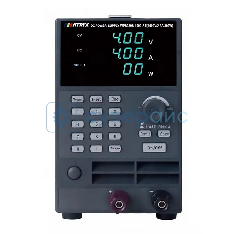 Блок питания лабораторный регулируемый MATRIX WPS380S-1000-2.5 фото 1