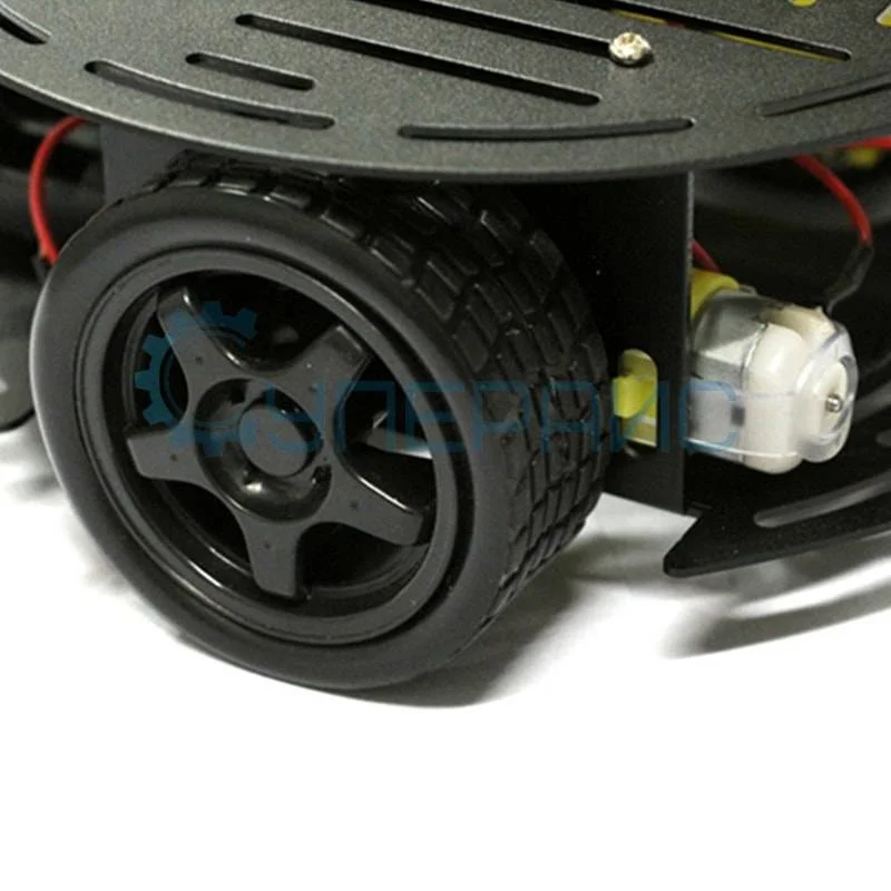 Металлическое шасси для построения робота 2WD фото 5