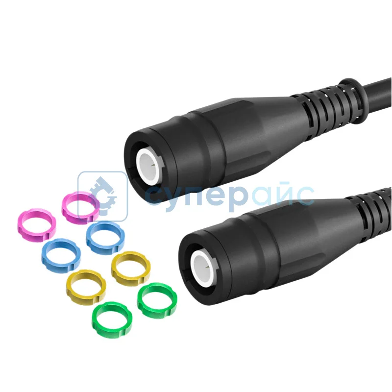 Коаксиальный кабель BNC CLEQEE P1202 со сменными кольцами фото 1