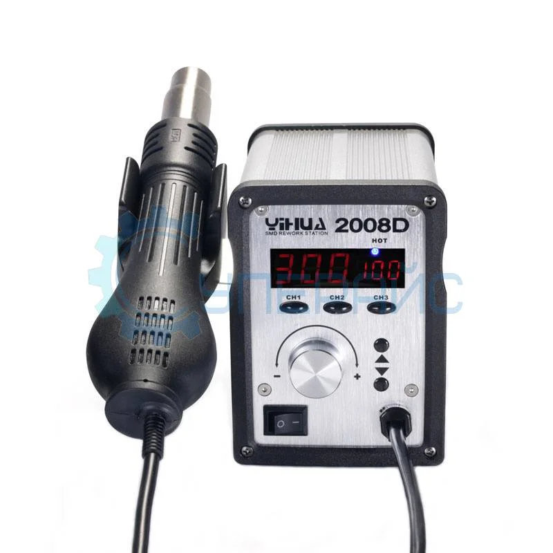Термовоздушная паяльная станция YIHUA-2008D (интеллектуальная) фото 1