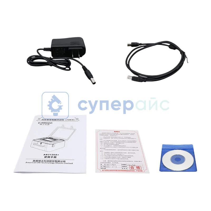 Анализатор сопротивления изоляции Allbozzi AB3126A+ фото 3