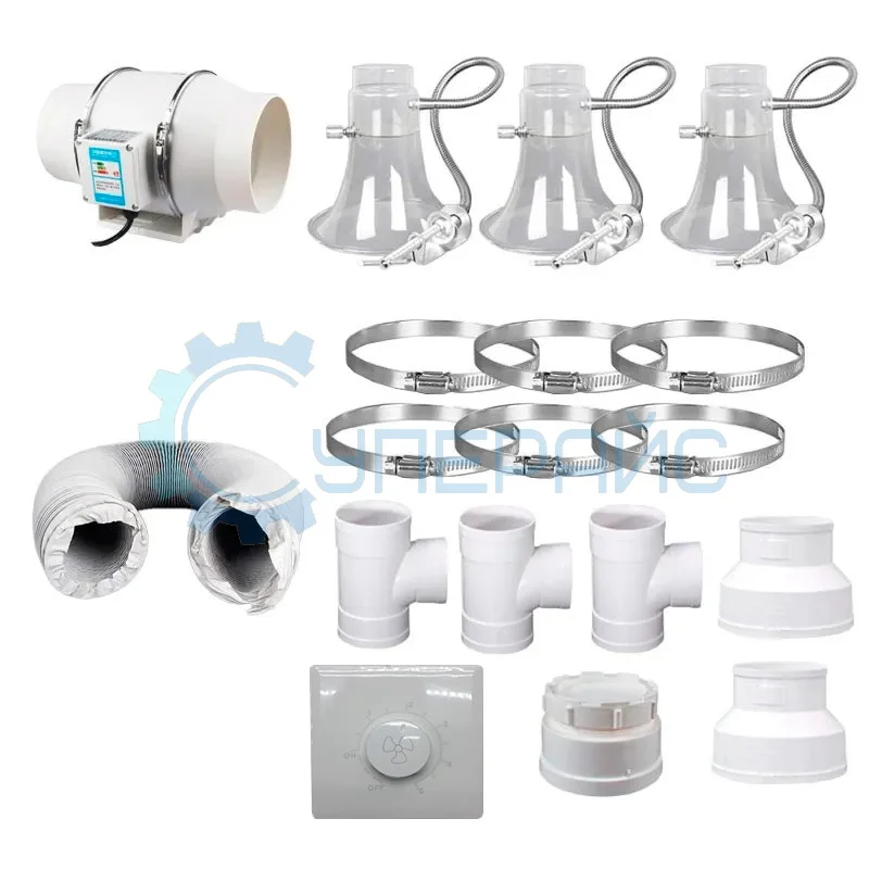 Настенный поглотитель паяльного дыма фото 1