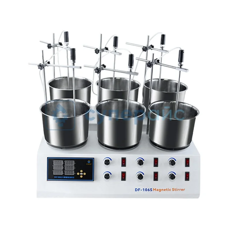 Шестиканальная асинхронная мешалка Dingxinyi DF-106S фото 1