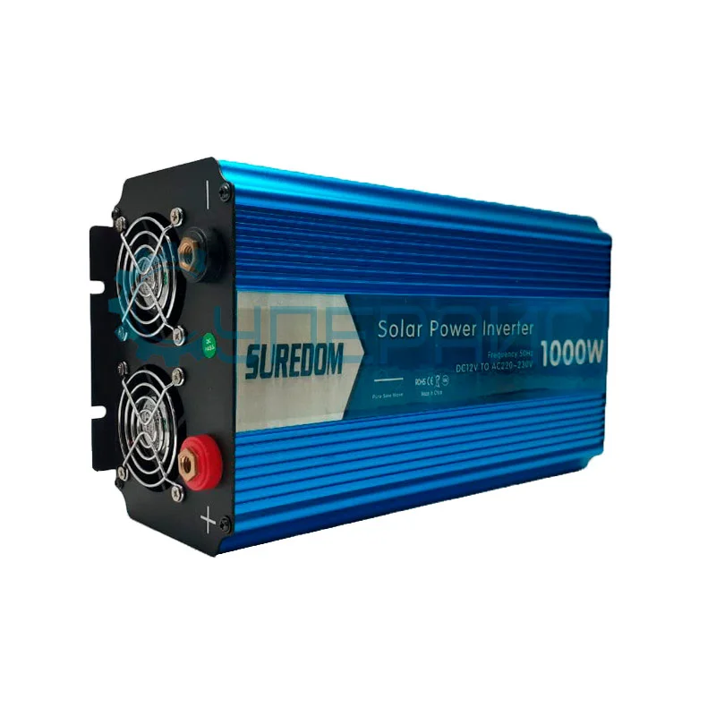 Чистый синусоидальный инвертор SUREDOM CZXB-1000W, 12В-220В, 1000 Вт фото 1