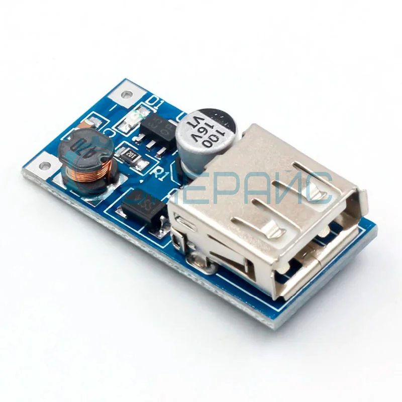 Преобразователь напряжения c USB 600 мА фото 3