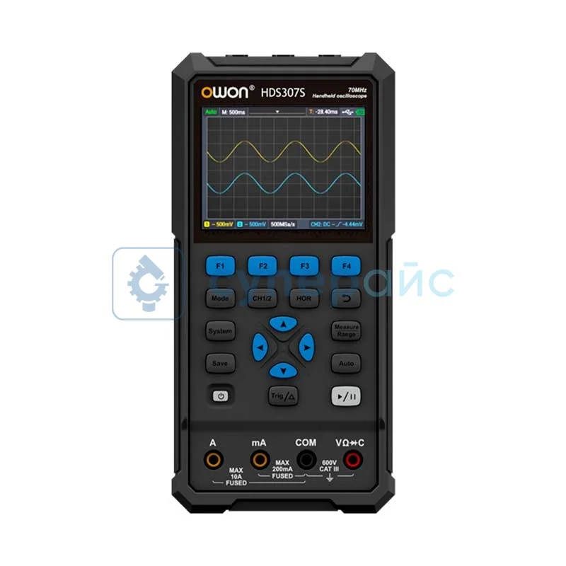 Осциллограф с генератором сигналов OWON HDS307S фото 1