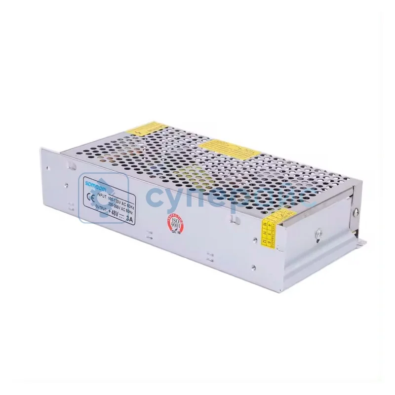 Импульсный блок питания постоянного тока SOMPOM S-144-48 (48В, 3А) фото 1