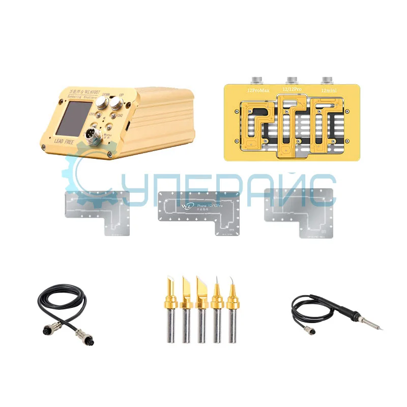 Паяльная станция WL WLHT007 с преднагревателем плат фото 6