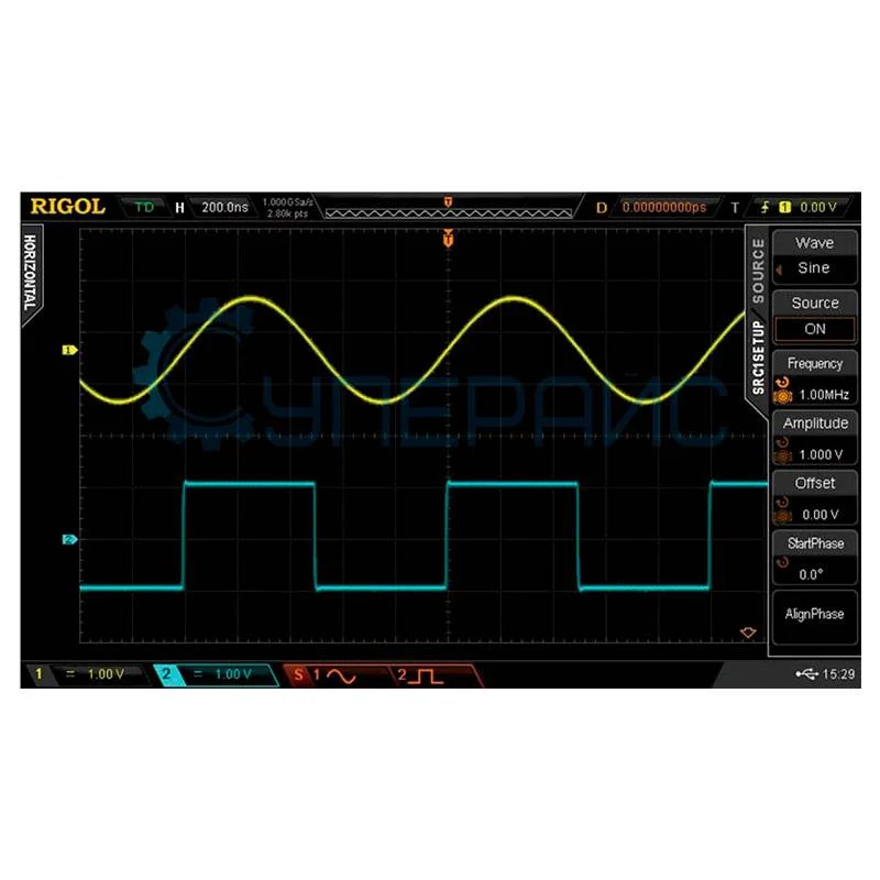 Настольный осциллограф RIGOL DS2202E фото 10