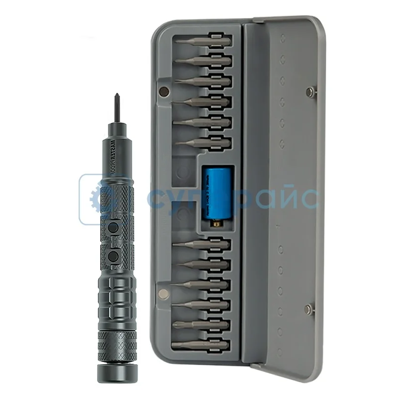 Электроотвертка с битами MASTERPROOF 2201 фото 1