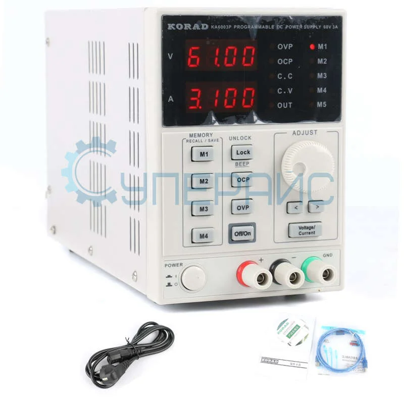 Программируемый источник питания Korad KA6003P (60 В, 3 А) фото 1