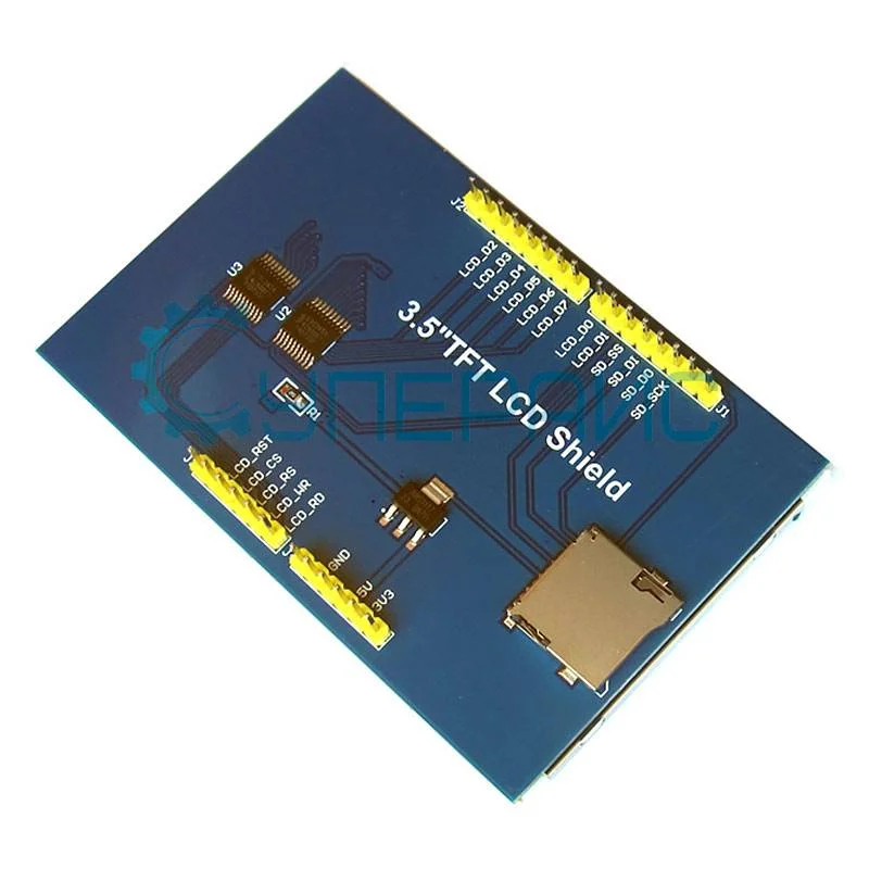 Дисплей TFT 3.5 дюйма в форм-факторе шильда для Arduino фото 2