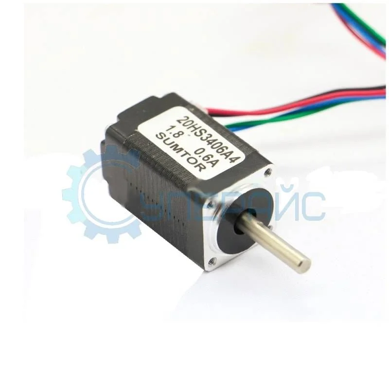 Шаговый двигатель SUMTOR 20HS3406A4 (NEMA 8) фото 1