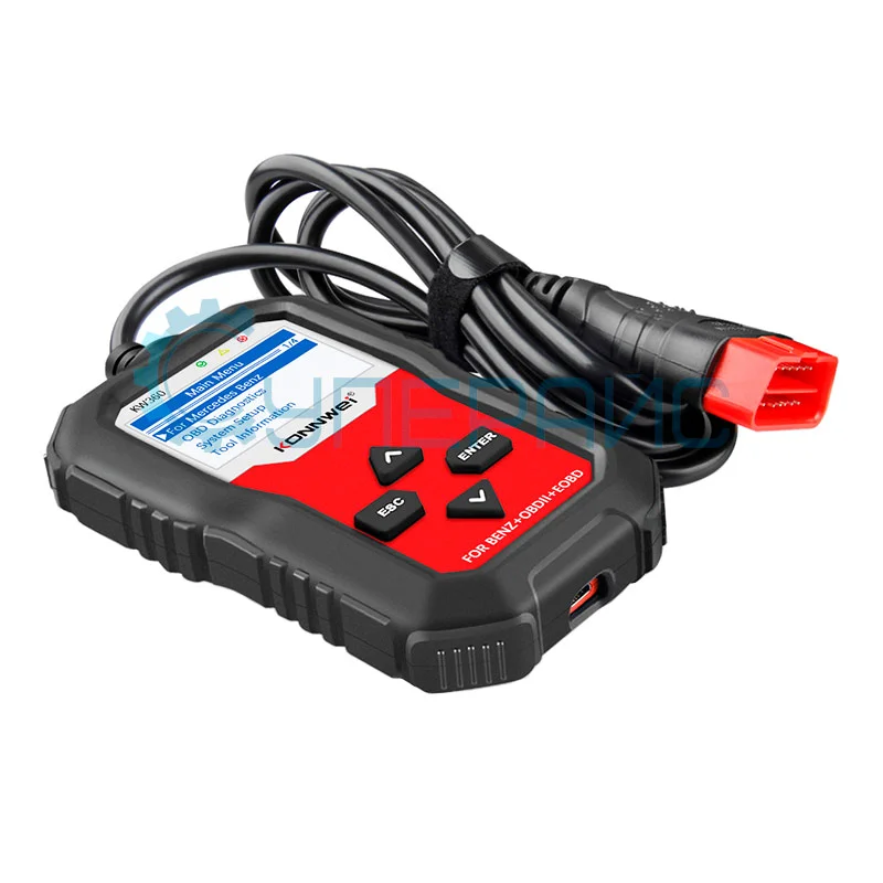 Автодиагностический сканер Konnwei KW360 фото 3