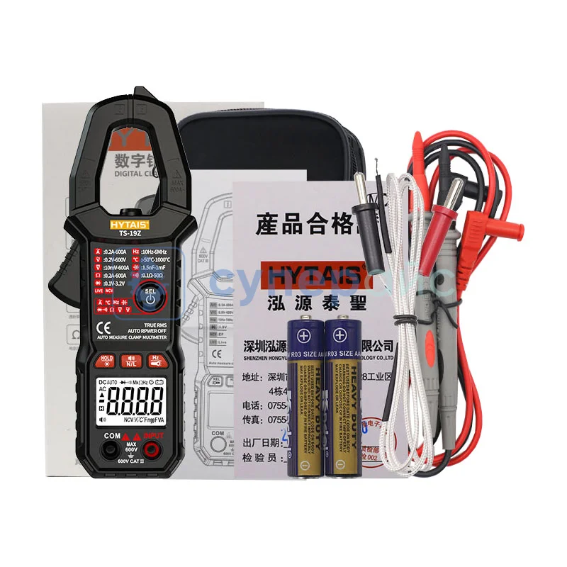 Токоизмерительные клещи HYTAIS TS-19Z+TS10B фото 1