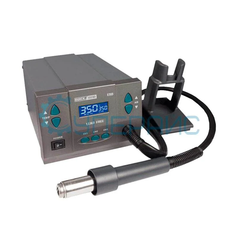 Компрессорная паяльная станция Quick 881D фото 3