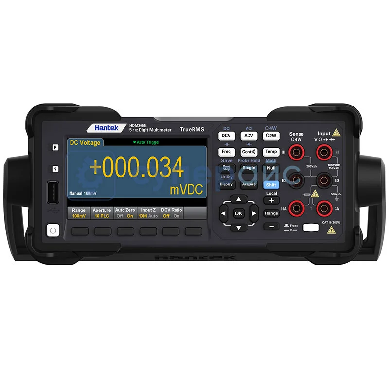 Лабораторный настольный мультиметр Hantek HDM3055-20A фото 2