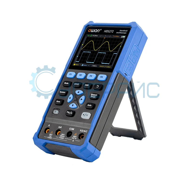 Портативный осциллограф 3 в 1 с генератором сигналов OWON HDS242S фото 2